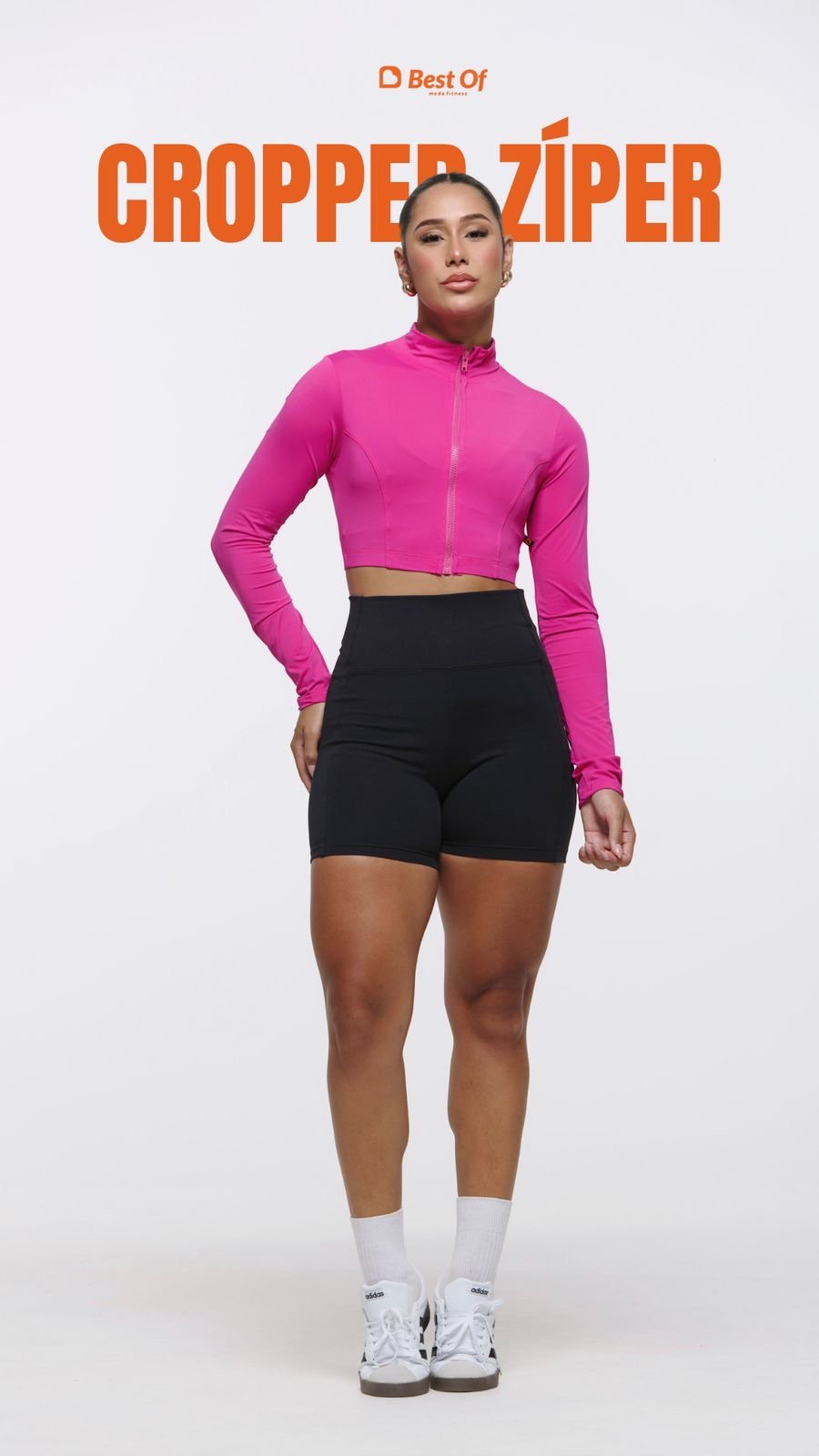 JAQUETA CROOPD DRYFIT - Imagem 1