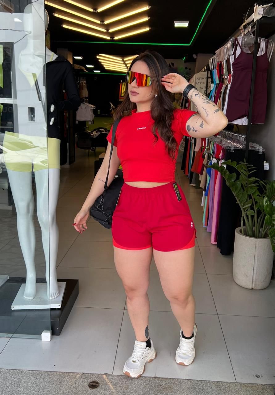 CROPPD SEAL MANGA CURTA - Imagem 1