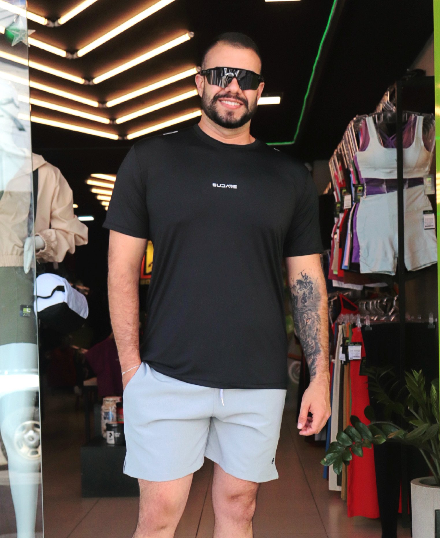 BERMUDA MAURICINHO TACTEL - Imagem 2