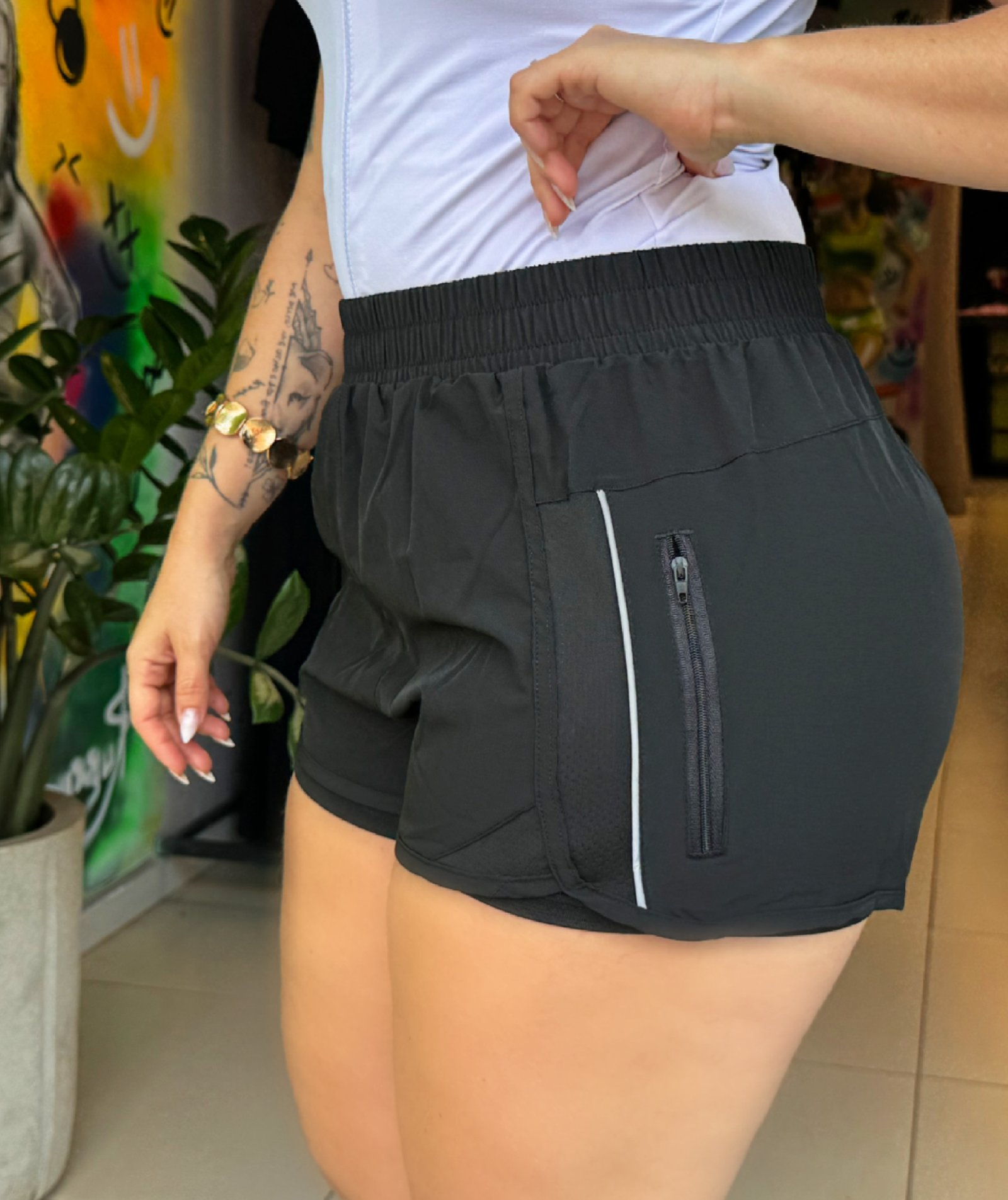 SHORT DUPLO LUNA IMPORT - Imagem 2