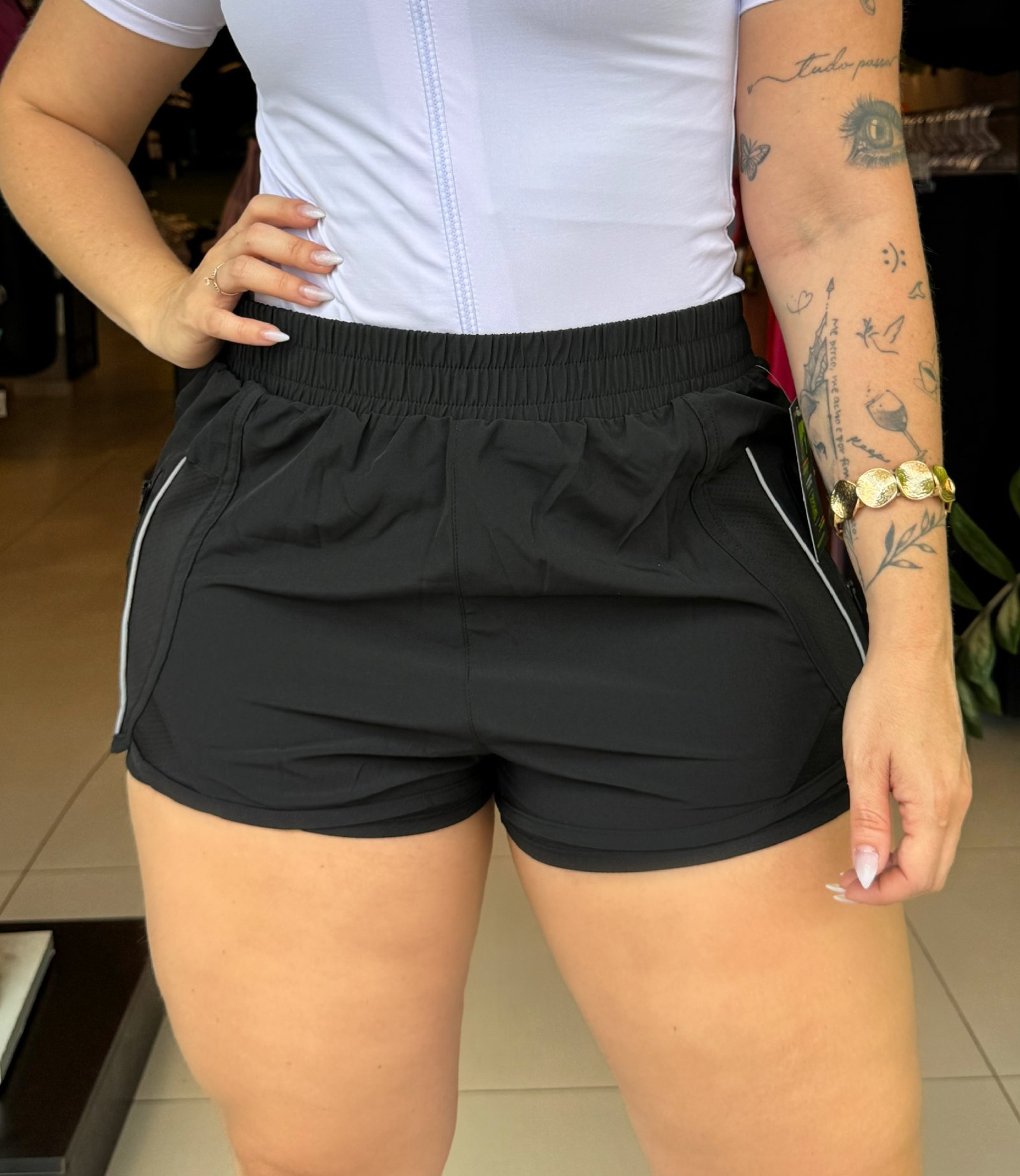 SHORT DUPLO LUNA IMPORT - Imagem 1