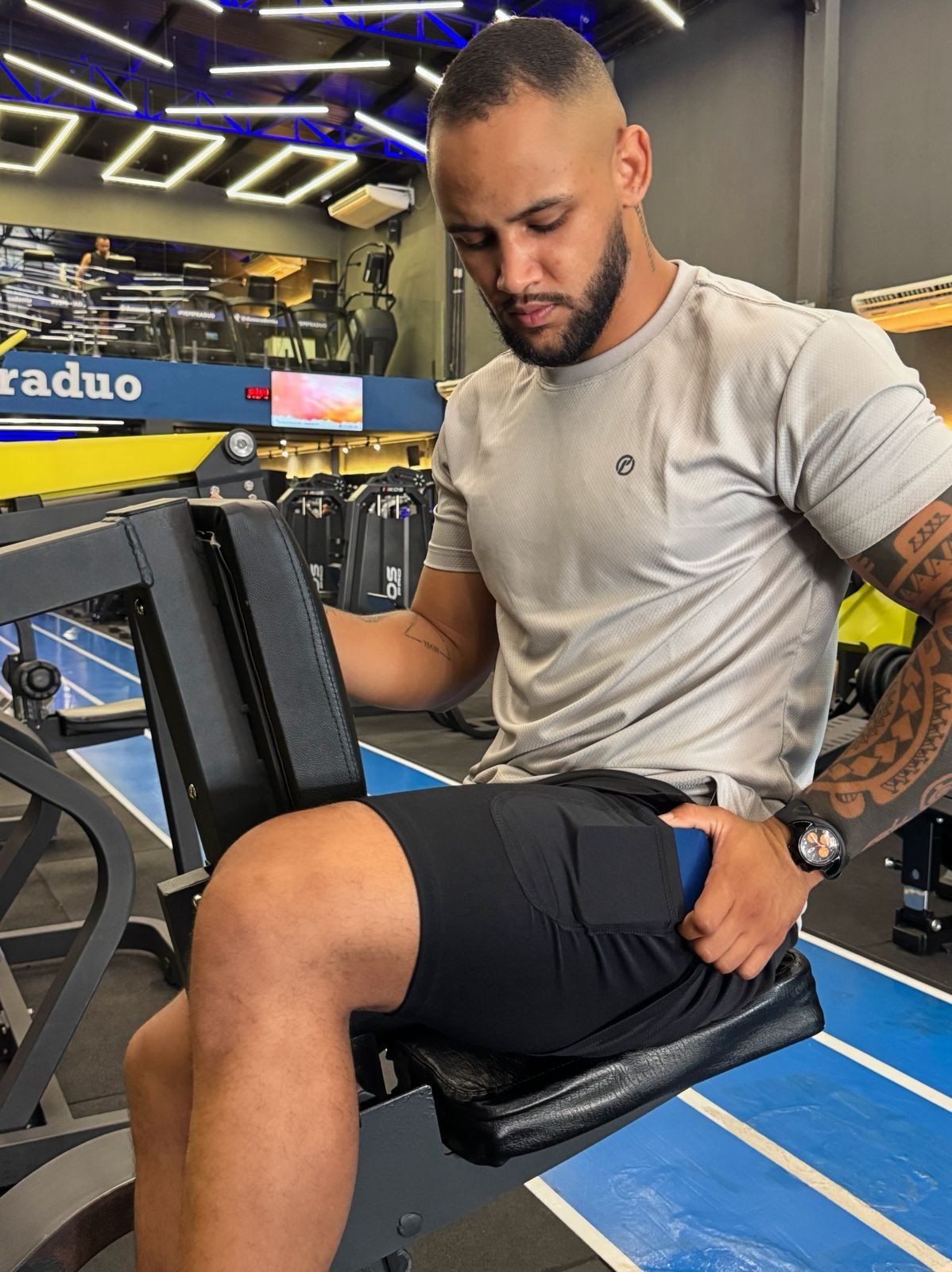 BERMUDA WORK DUPLA DRYFIT - Imagem 5