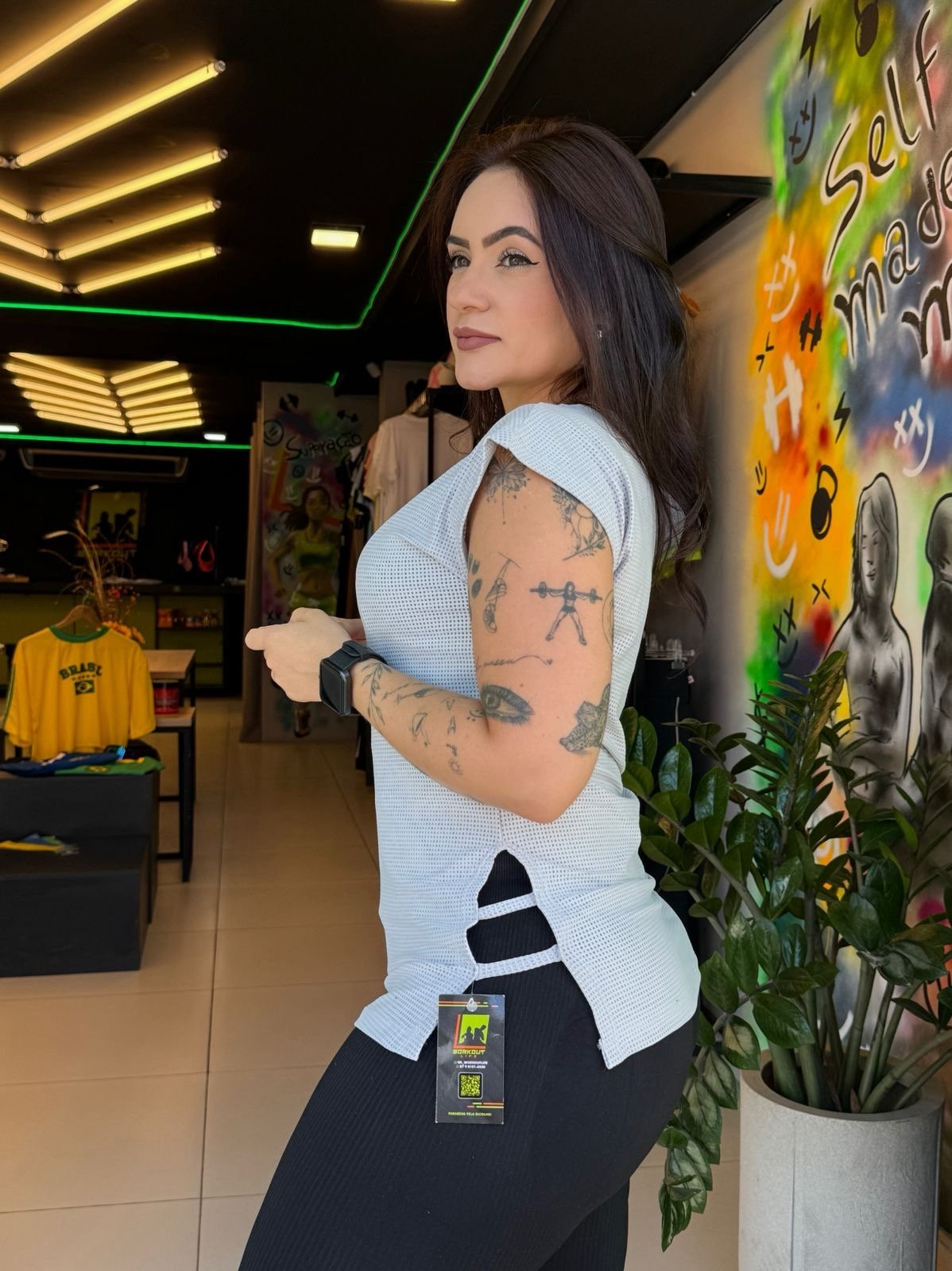 BLUSA MAIA TIRAS DRYFIT