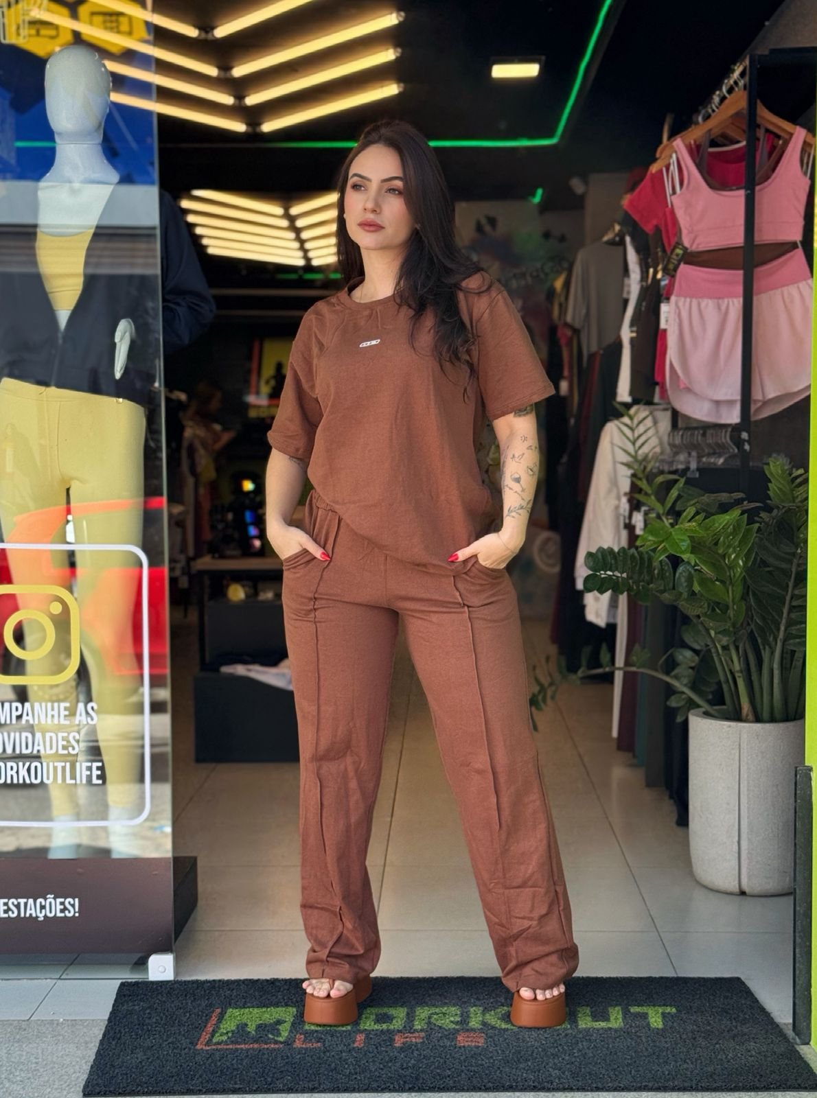 CALÇA MOLETOM KEL